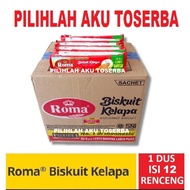 Biskuit Roma Kelapa Renceng - ( 1 DUS )