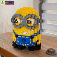 Đồ chơi lắp ghép xếp hình minion vàng dễ thương với 4500 chi tiết