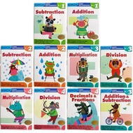KUMON Math Workbooks For Grade 1- Grade 4 English Version