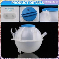 [WishshopeeljjMY] Coolant Radiator Reservoir Tank PP Engine Coolant Expansion Reservoir Overflow Tan