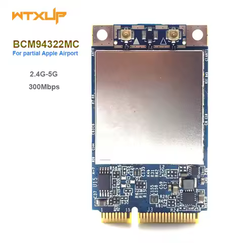 BCM94322MC BCM94322 Airport Extreme Mini PCIE Wireless WIFI Card 2.4G/5G MB988Z/A for A1181 A1260 A1