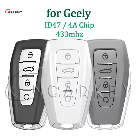 Remote Fob For Geely Okavango Azkarra Atlas Coolray Monjaro KX11 Emgrand X7 X3 S1 Original Car Smart