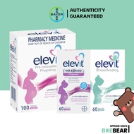Elevit Pregnancy Multivitamin 100 Tablets / Elevit DHA & Choline, Breastfeeding 60 Tabs [BaeBear.sg]