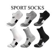 Sports Socks Running, Cycling, Football Men Unisex Breathable Stokin Anti Slip Sarung Kaki Stokin Su