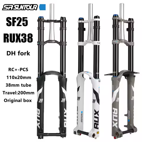 SUNTOUR RUX38 Mountain Bike Front Fork 29 Inch 200mm Travel DH Double Shoulder Suspension Front Fork