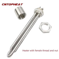 12V Heating Element Water Heater Camper 300W/600W Dn25 12 Volt Dc Solar Water Heating Element