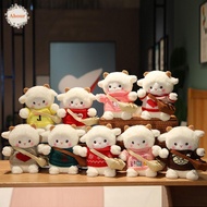 AHOUR Little Sheep Plush Toy Children Gift Lovely Kids Toys Soft Toy Wears Clothes Sheep Plushie Dol