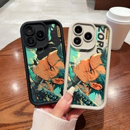 Zoro Embossed Rounded Softcase For REALME C53, C51, C51S,NOTE 50, C63, C61, C35, C30, C33, C67 4G, C