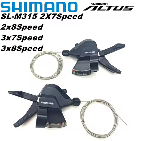 Shimano Altus SL-M315 Bike shifter lever 3x7 3x8 Speed 21S 24S Shifter Trigger Rapid Fire Plus Shift