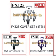 Cover Set Suzuki FX 125 FX125 100% Suzuki Original ( Silver / Green / Purple )