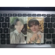 Seventeen photocard pc seventeen joshua your choice benefit appmus apple music one side