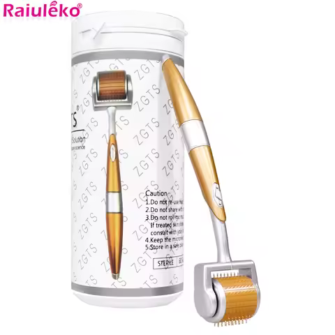 ZGTS 192 Titanium Derma Roller Micro Needles System Dermaroller Mesotherapy For Facial 0.2/0.25/0.3m