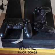 Ps4 Fat Hdd 500GB HEN| Cuh 11xx Matahari Game Bekas Normal.