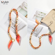 Bag Silk Scarf Chain Underarm Shoulder Strap evelyne Hand-Carrying Strap Suitable for Hermes Hermes 
