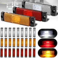 4/6/8/10x 12V 24V 4-LED Side Marker Lights Car Indicator Rear Light Turn Signal Tail Light Position 