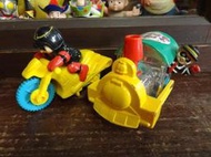 ▲美好時光▼ 麥當勞早期-絕版收藏 麥當勞 漢堡神偷 火車 重機車 主題人物 老玩具/懷舊童玩復古收藏 合售