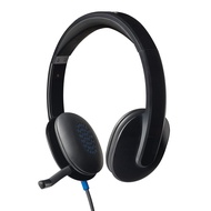 High-performance USB Headset H540 for Windows and Mac, Skype Certified, Black, 2.3 Logitech High-per