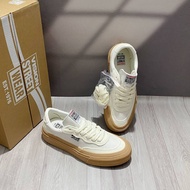 Men trainers sneakers retro white milk rubber low top suede canvas shoes Vision Street Wear milk white shoes ND0T