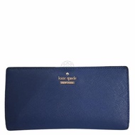 Long Wallet/Kate Spade Long Wallet Original No KW Navy Blue Smooth Condition