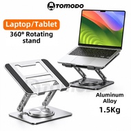 TOMODO  360° Rotating Laptop Stand Foldable Portable Ergonomic Stand for Laptop Notebook