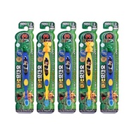 Dinosaur Mecard Figure Character Kids Toothbrush for Infants 5pcs (Random Delivery)