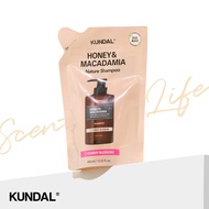 [KUNDAL] Honey &amp; Macadamia Nature Shampoo Refill Pack 400ml