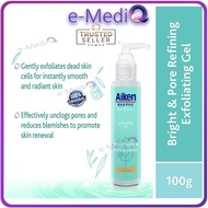 AIKEN BHA PHA Bright Pore Refining Exfoliating Gel 100G[ Blackheads | Whiteheads | Blemish-Free]  (E