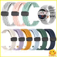 SKMEI B77 Smart Watch magnetic folding buckle soft silicone strap smartwatch replacement breathable 