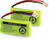 Kruta BT183342/BT283342 2.4V 800mAh Ni-MH Battery Pack, Also Compatible with AT&T VTech Cordless Pho
