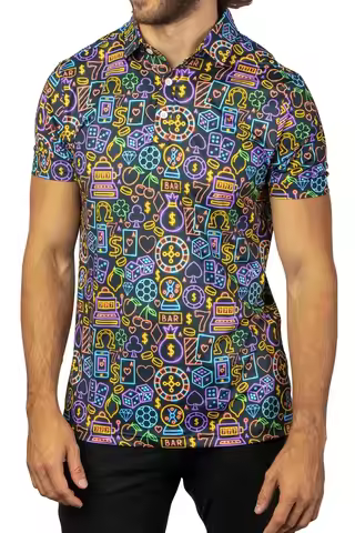 Men's outdoor sports shirt golf shirt T-shirt summer men's fast drying breathable clothing casual sp