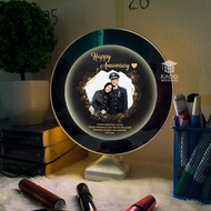 Romantic Girlfriend Anniversary Surprise Gift Mirror