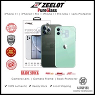 ZEELOT iPhone 11/ iPhone 11 Pro/ iPhone 11 Pro Max Camera Lens, Camera Base HD Tempered Glass Back Film Matte Protector