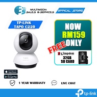 Tp-Link Tapo C220  Tapo C220 Pan/Tilt AI Home Security Wi-Fi Camera FREE KIngston 32GB SD Card