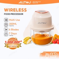 ALLTOU Baby Food Mixer Wireless Blender Type-C Food Processor 350ML For All Baby Feeding Needs 无线辅食机