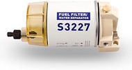 S3227 9-37882 18-7922 Fuel Filter Marine Fuel Water Separator Assembly Replacement for Marine Outboa
