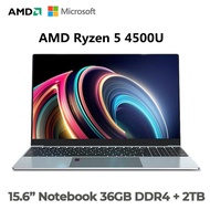 ♛15.6 Inch AMD Ryzen 5 4500U Amd Ryzen Gaming Laptops Notebook Computer Cheap Laptops Portable G ☇☫
