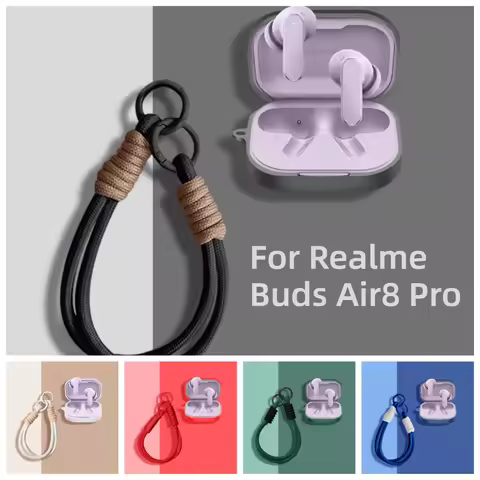 2026 New Case For Realme BudsAir8 Pro, For Realme Buds Air 7 Pro, For Realme Buds Air6 Pro, Silicone
