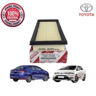 TOYOTA AIR FILTER VIOS NCP150 NSP151 AVANZA F653 PERODUA ARUZ MYVI D20N GENUINE PART ORIGINAL 17801-