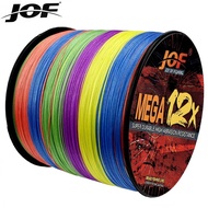 12 Strands Braided Fishing Line 300M/500M/1000M/1500M Braided Lines Lake PE Braided Fishing Line Mul