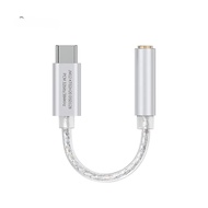 JM12 3.5mm 32-bit 384KHz TypeC to 3.5mm Mother Phone Digital Audio Adapter KTO2H20 DAC Chip/DSD128 A