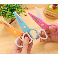 Safety scissors children plastic blade arts and craft children scissors