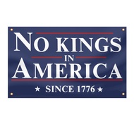 [Background Cloth] Flag Factory No Kings In America Flag 3x5Ft American Independent Day
