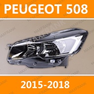 PEUGEOT 508 15-18 Headlight HEADLAMP/HEADLIGHT/LENS HEAD LAMP/FRONT LIGHT