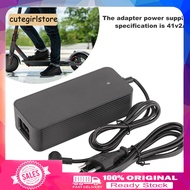 Cute_ Reliable Electric Scooter Charger Scooter Power Supply Universal Electric Scooter Charger 41v2a Replacement Adapter for E-scooter Southeast Asia Compatible Power Supply