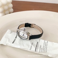 IEKE Retro Oval Belt Watch For Women Niche Light Luxury Roman Medieval Ins High-end Temperament Wome