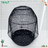 TEALY Mesh Bird Cage Cover Garden Parrot Shell Skirt  Bird Cage Accessories Five-pointed star Catcher Guard