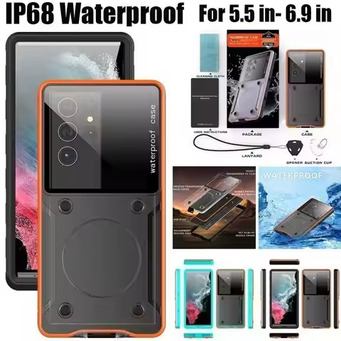 IP68 Waterproof Case For Google Pixel 9 8 7 Pro 6A 5A 4A 3A 3XL Swimming Casing Diving Universal 6.9