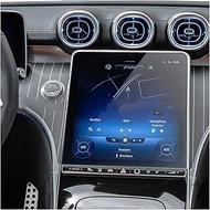 Screen Protector For Benz For C-Class For Estate C220d C200 2022 Car Radio Gps Tempered Glass Film P