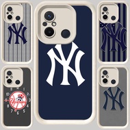 M-85 NY Yankees White Casing for Xiaomi Redmi A5 9A poco F7 C71 C65 9T A1 Note 7 12C M3 M4 10C A2 9C