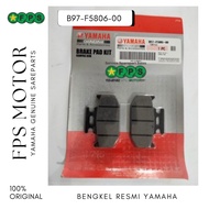 REAR BRAKE PADS FOR VIXION NEW R15 / B97-F5806-00 ORIGINAL YAMAHA BRAKE PAD KIT 2